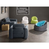 Надувное кресло INTEX EMPIRE 66582, 112×109×69 см, жёлтое